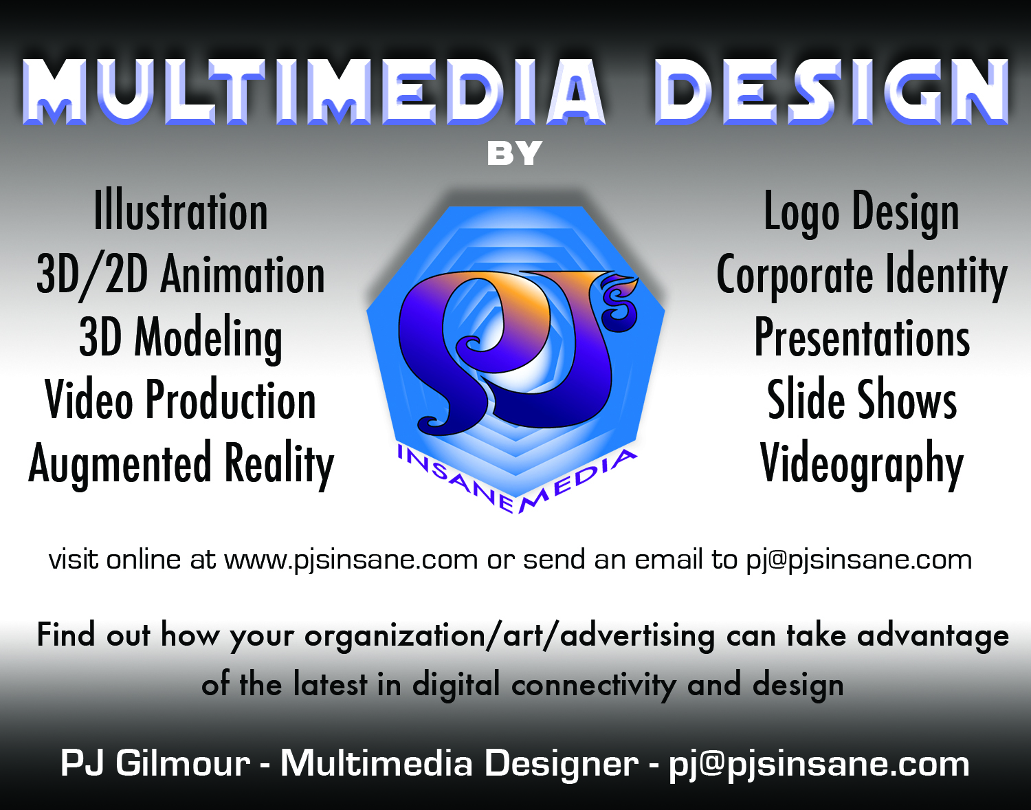 Multimedia Design by PJ's Insane Media